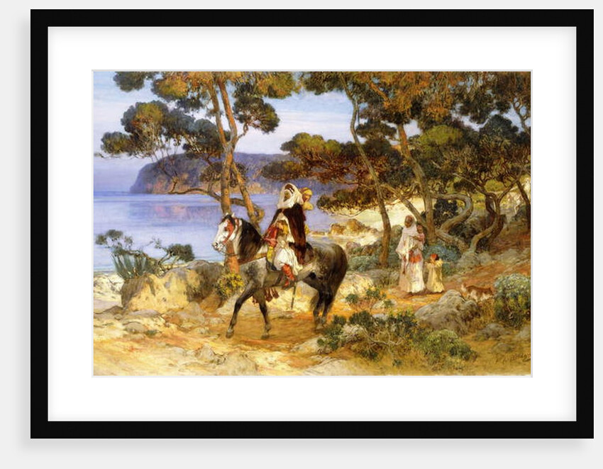 A Coastal Trail, by Frederick Arthur Bridgman
