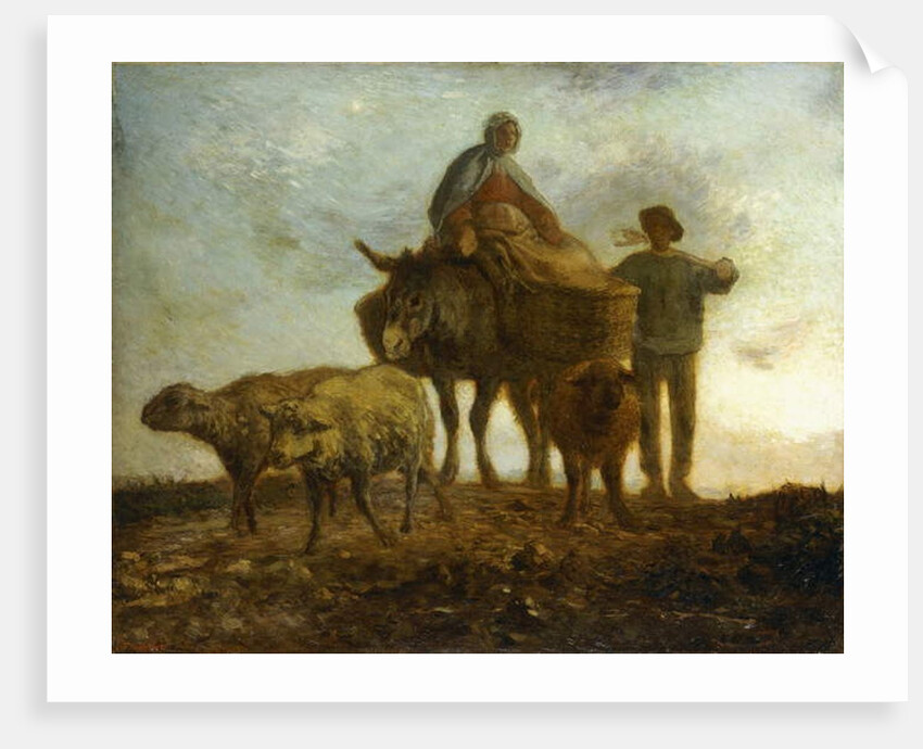 Return from the Fields by Jean-Francois Millet