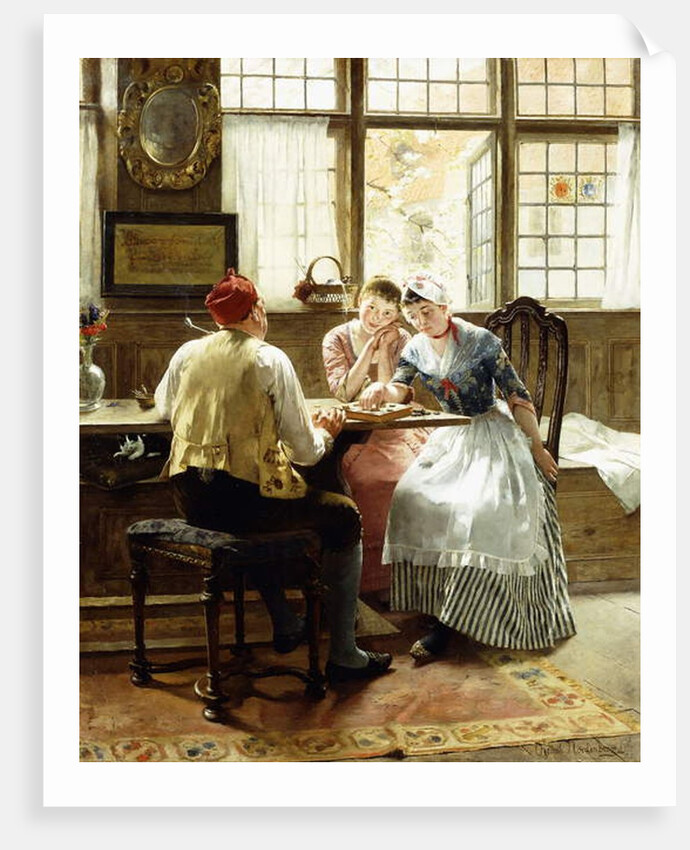 The Game of Checkers by C. Hendrick Nordenberg