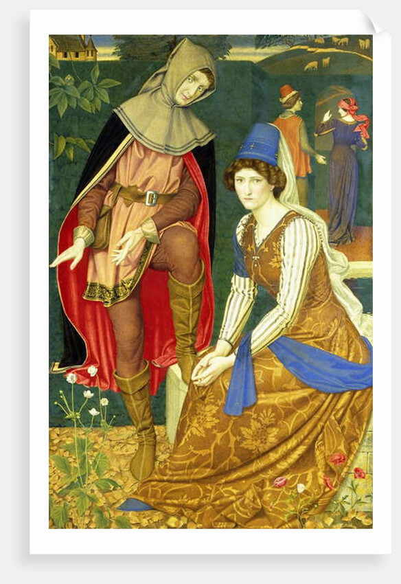 The Nut Brown Maid, 1902 by Joseph Edward Southall