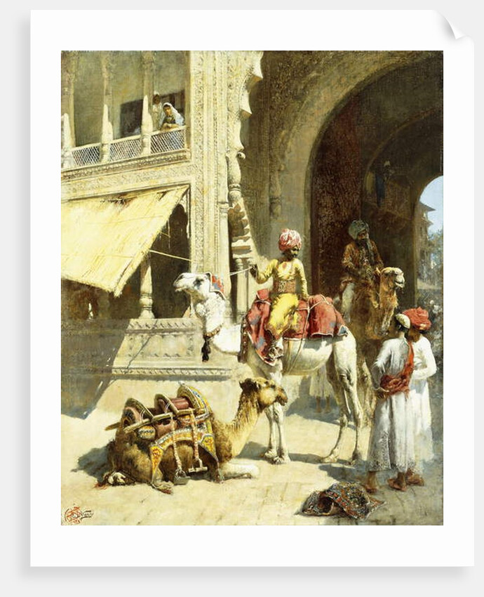 Indian Scene, 1884-89 by Edwin Lord Weeks