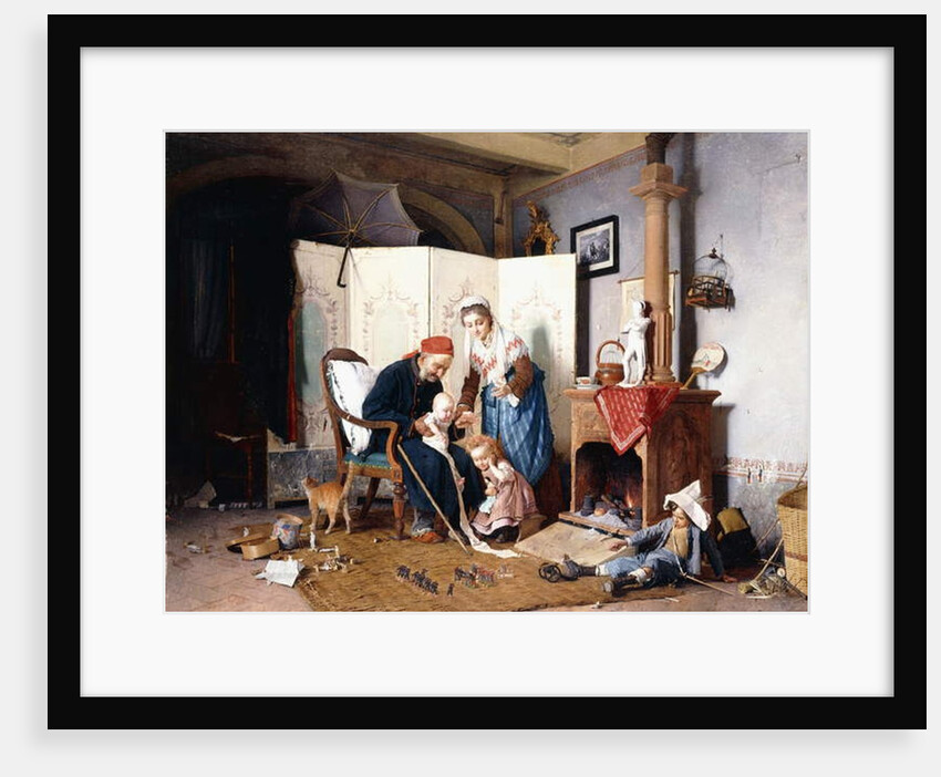 The Veteran, 1878 by Gaetano Chierici