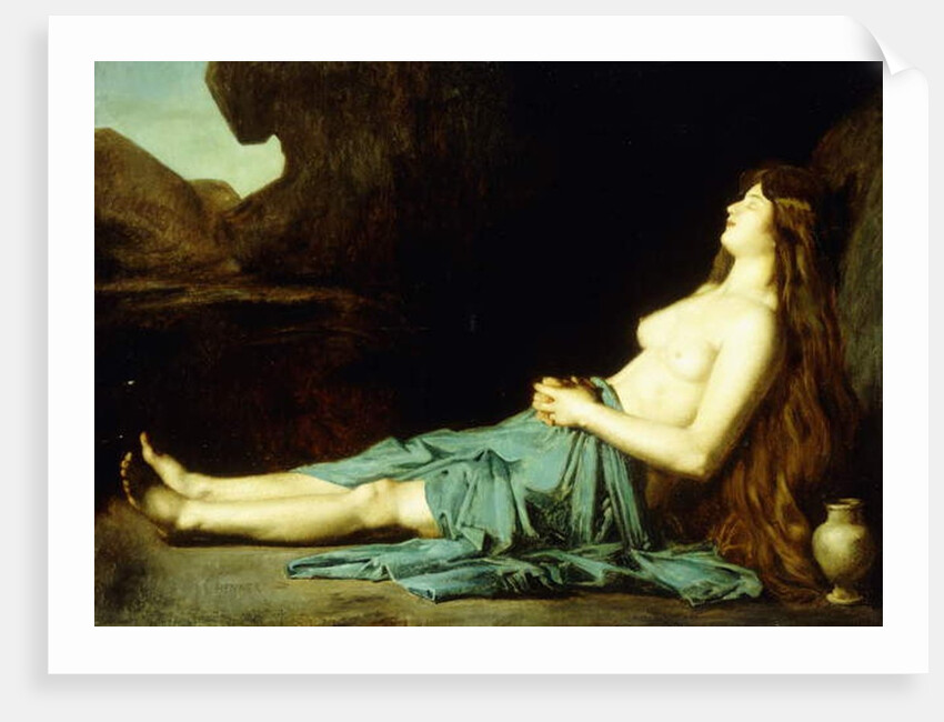 Madeleine in the Desert, c.1874 by Jean-Jacques Henner