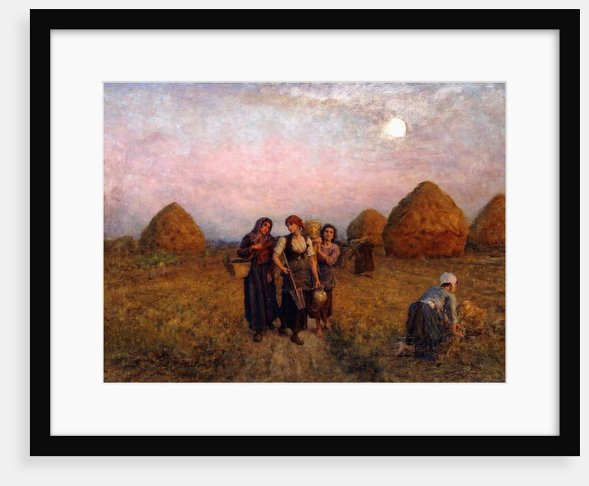 Dawn labour, 1900 by Jules Breton
