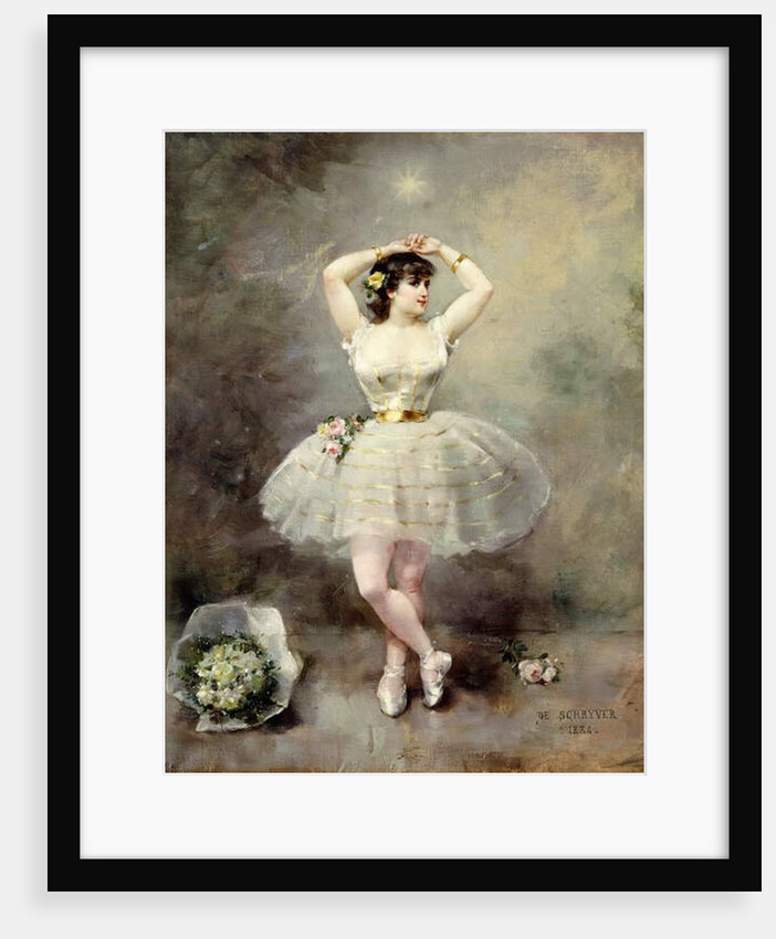 Prima Ballerina, 1884 by Louis de Schryver