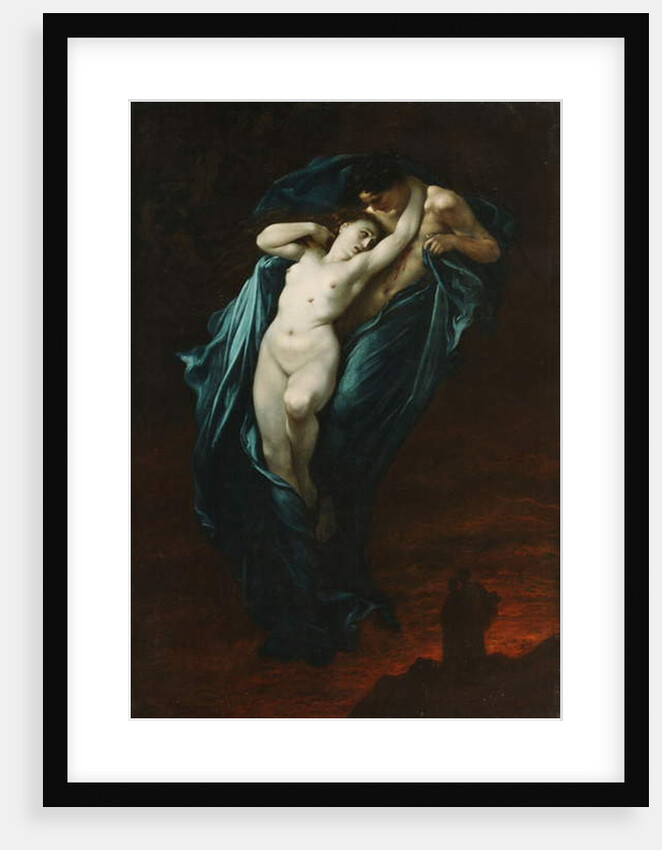 Paolo and Francesca da Rimini, 1863 by Gustave Dore