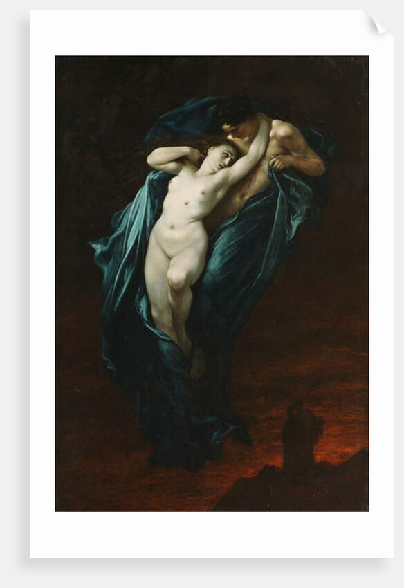 Paolo and Francesca da Rimini, 1863 by Gustave Dore