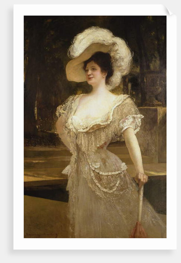A Portrait of Mrs, 1901 by Jean Joseph Benjamin Constant