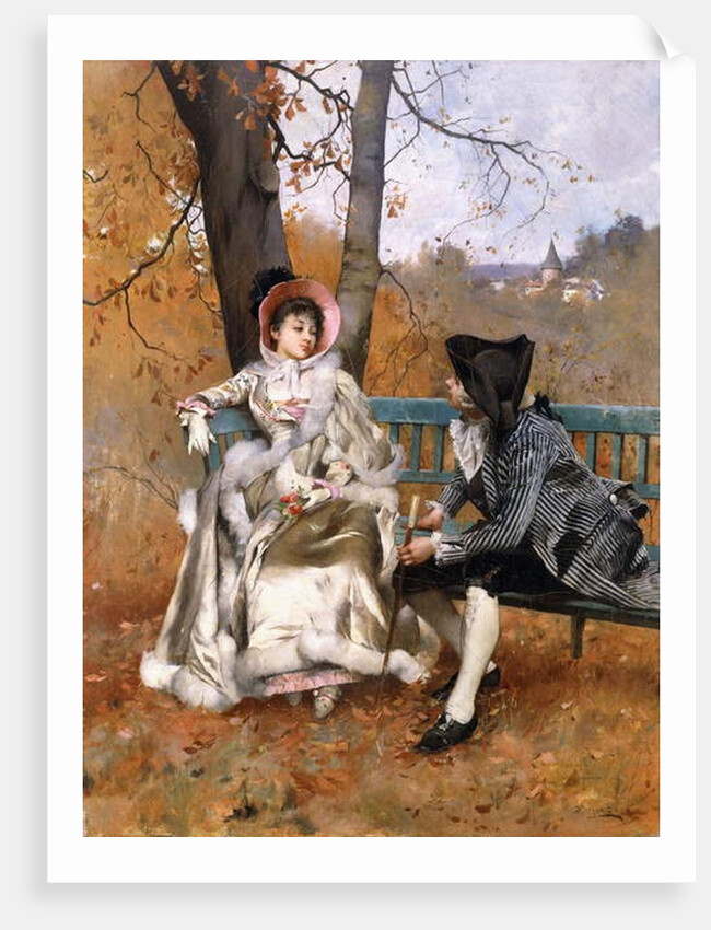 The Rendez-vous by Emile August Pinchart