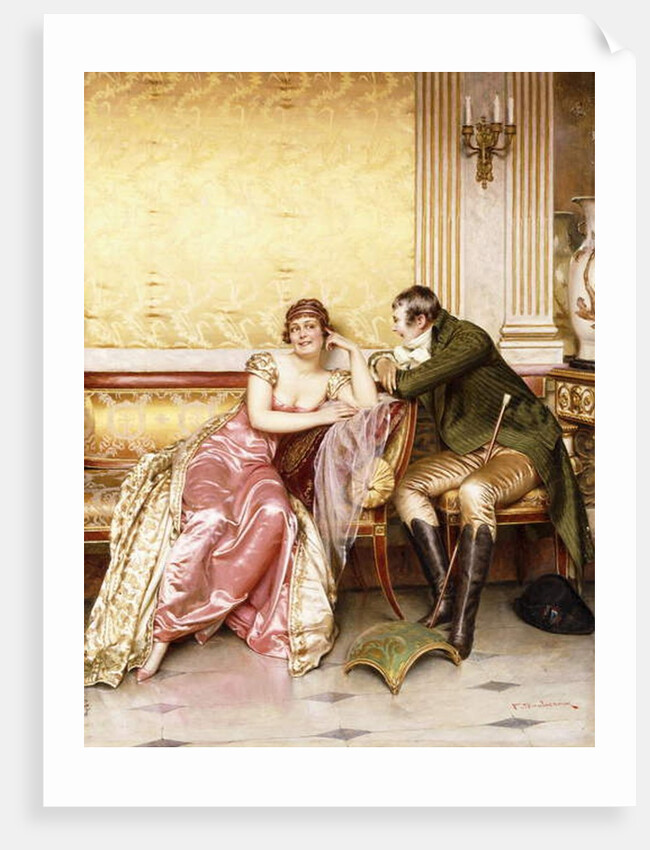 Her Suitor by Joseph Frederick Charles Soulacroix