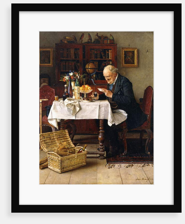 The Bachelor's Birthday by Kaufmann Isidor