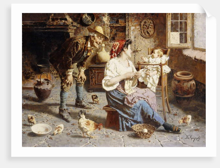 Family Bliss by Eugenio Zampighi