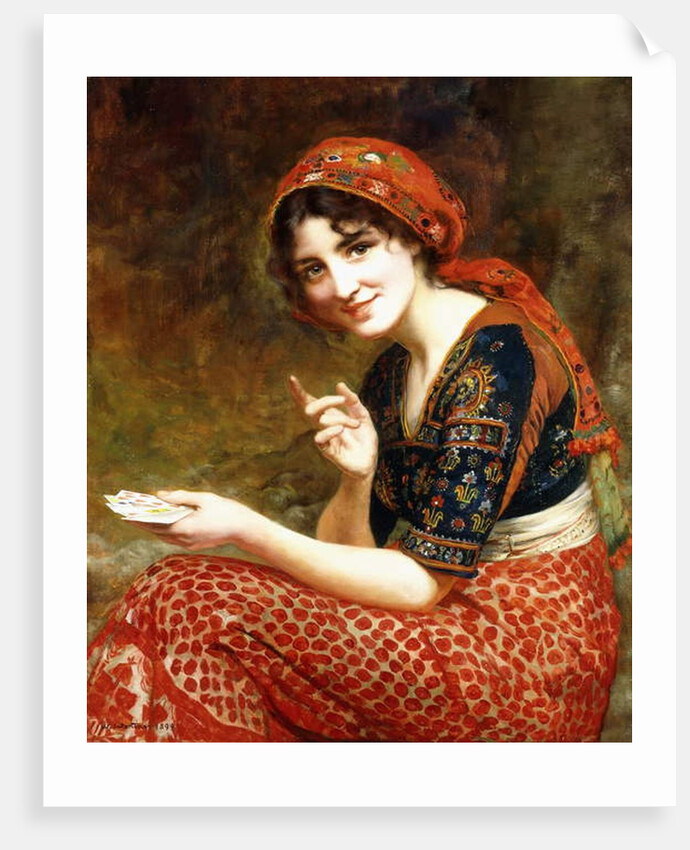 The Fortune Teller, 1899 by William Clark Wontner