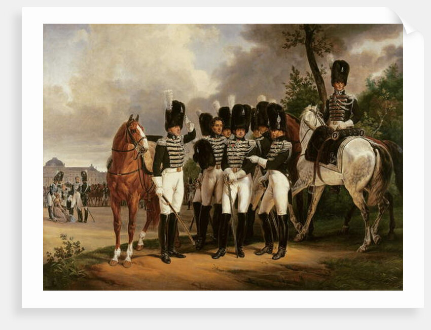 Portrait of the General Marquis de Talhout-Roy, 1818-19 by Emile Jean Horace Vernet