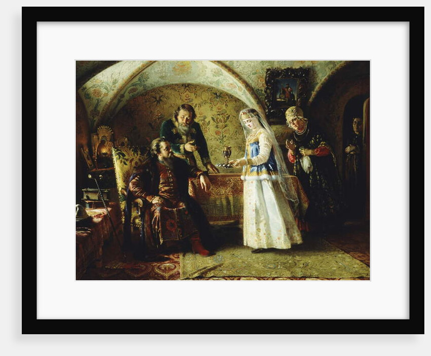 The Introduction, 1868 by Konstantin Egorovich Makovsky