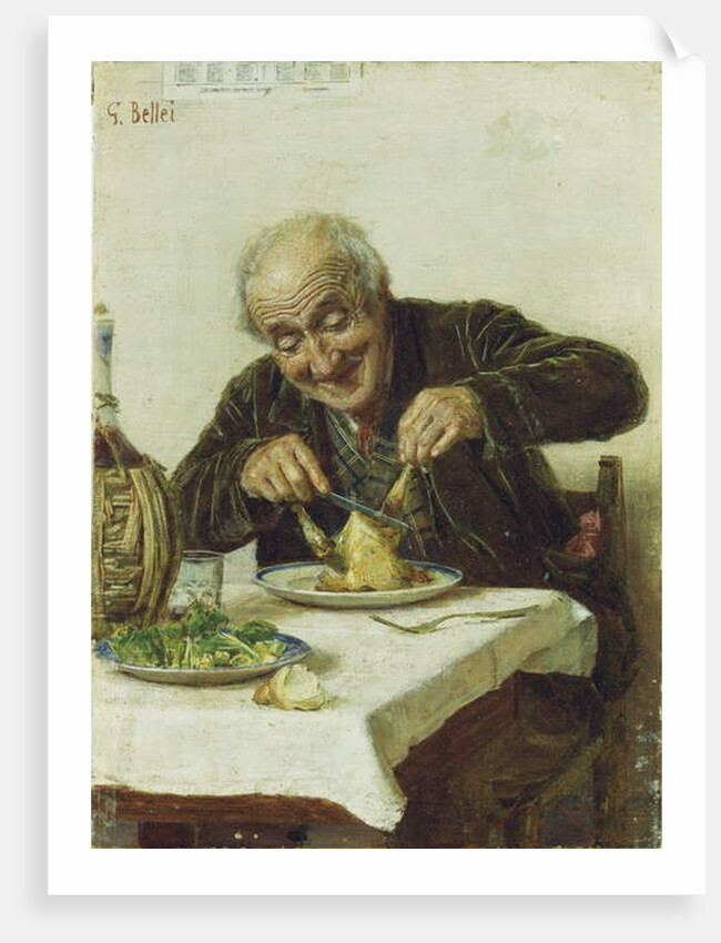A Satisfying Meal by Gaetano Bellei
