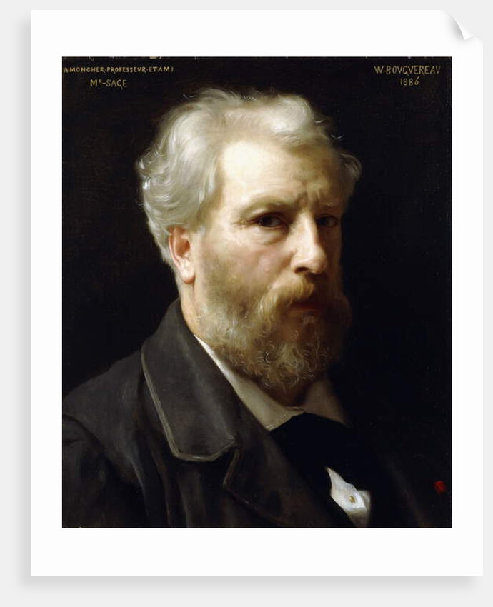 Self Portrait, 1886 by William-Adolphe Bouguereau