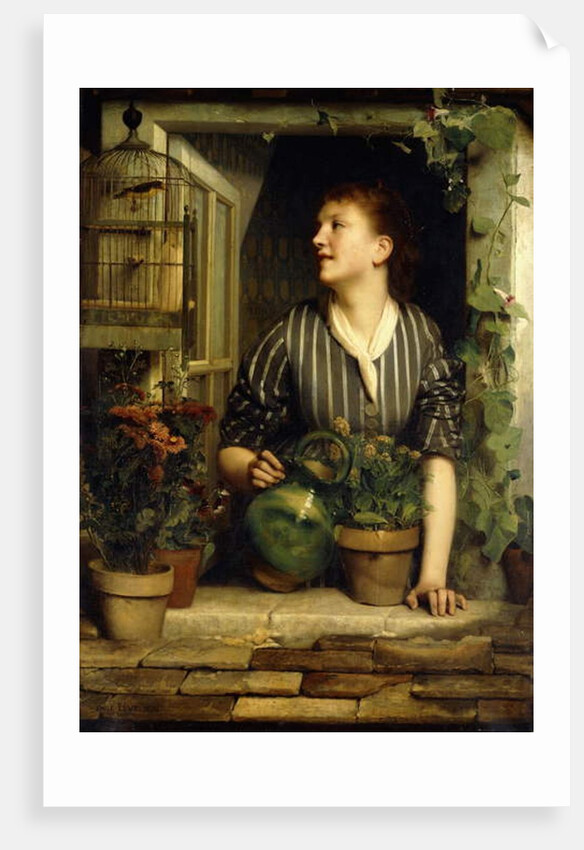 Morning Glories, 1874 by Emile Levy