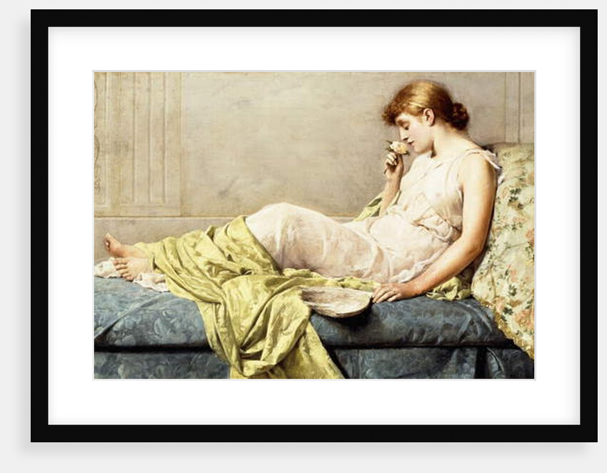 The Boudoir Rose, 1879 by Henry Thomas Schafer