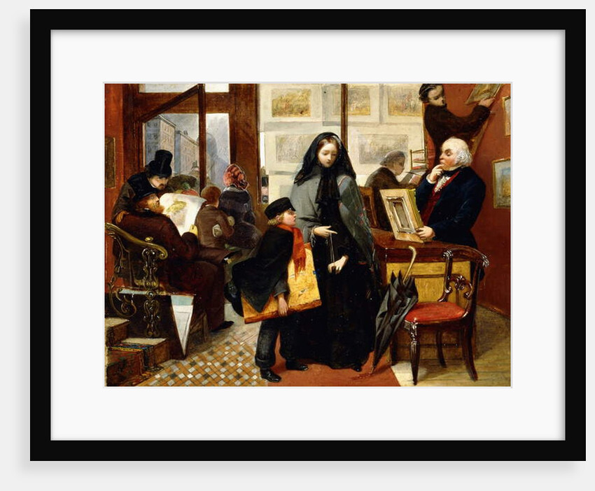 A Sketch for 'Nameless and Friendless', c.1857 by Emily Mary Osborn