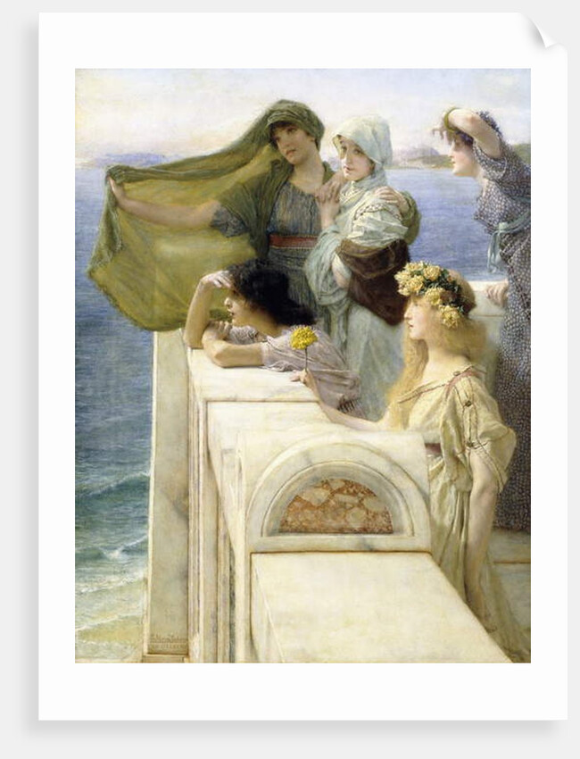 At Aphrodite's Cradle, by Lawrence Alma-Tadema