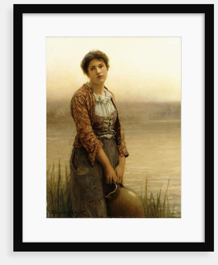 The Water Carrier by Daniel Ridgway Knight