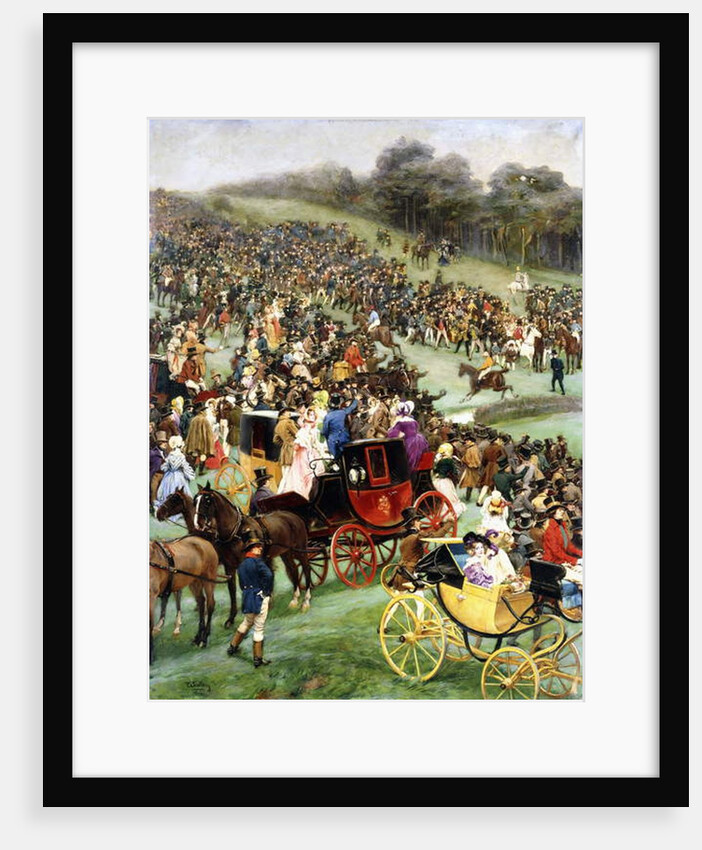 The Steeplechase by Carlo Wostry