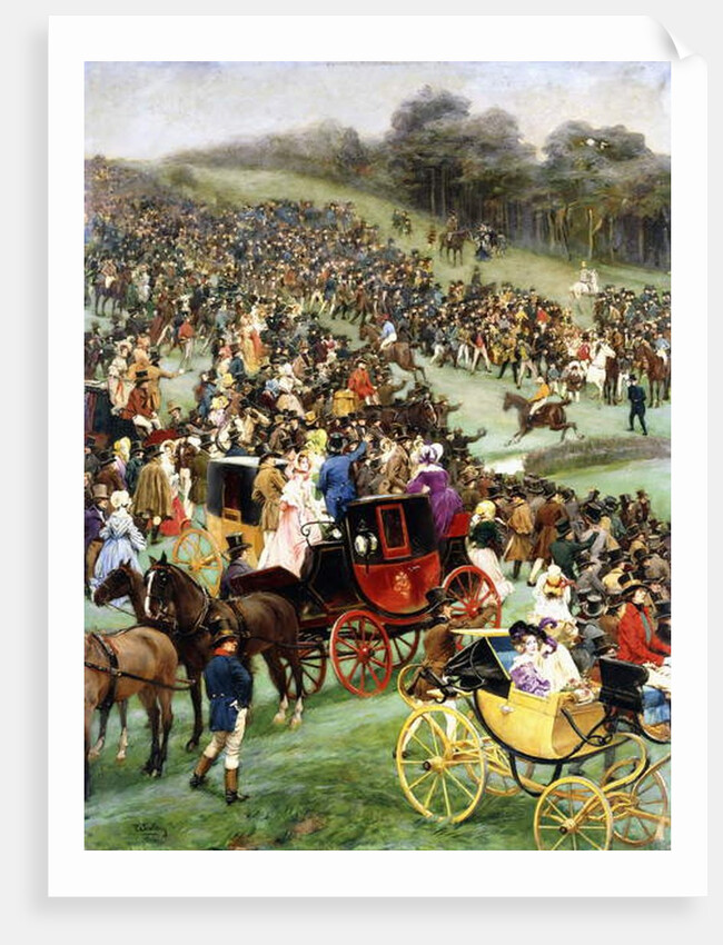 The Steeplechase by Carlo Wostry