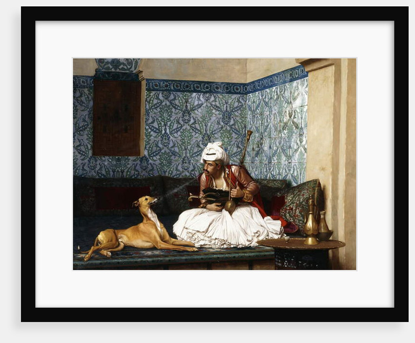 Just a bit of fun, 1882 by Jean Leon Gerome