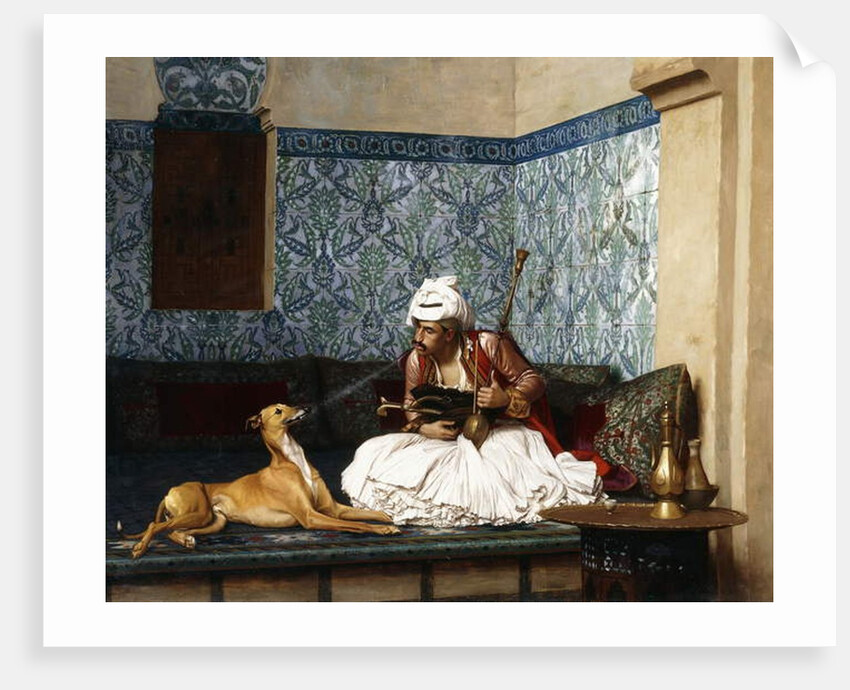 Just a bit of fun, 1882 by Jean Leon Gerome