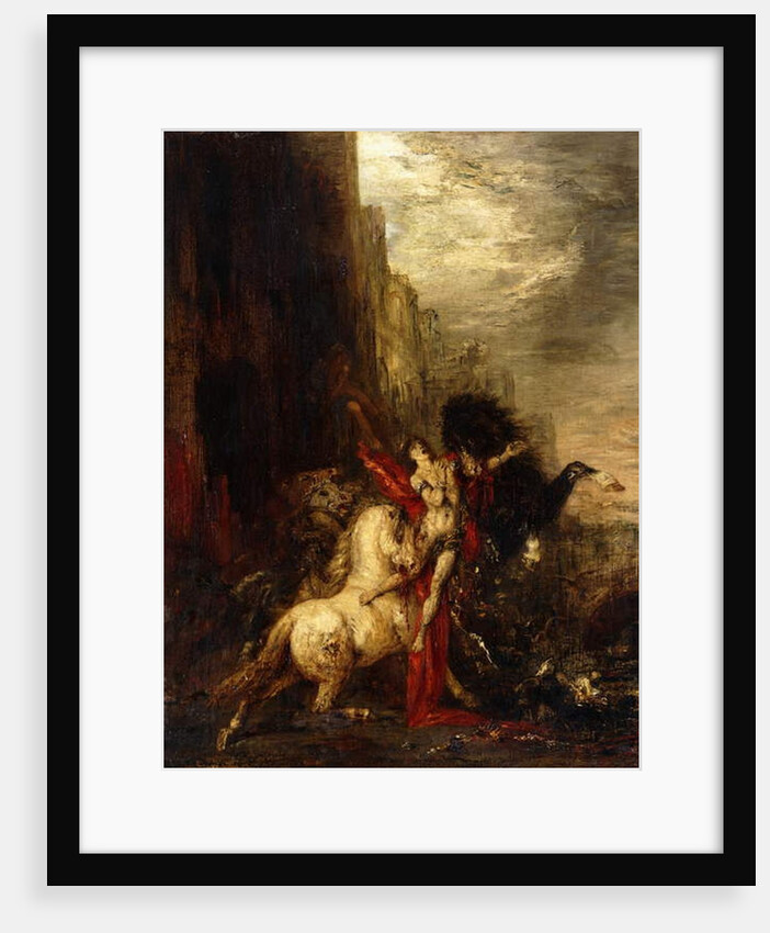 Diomedes Devoured by his Horses, c.1865-1870 by Gustave Moreau