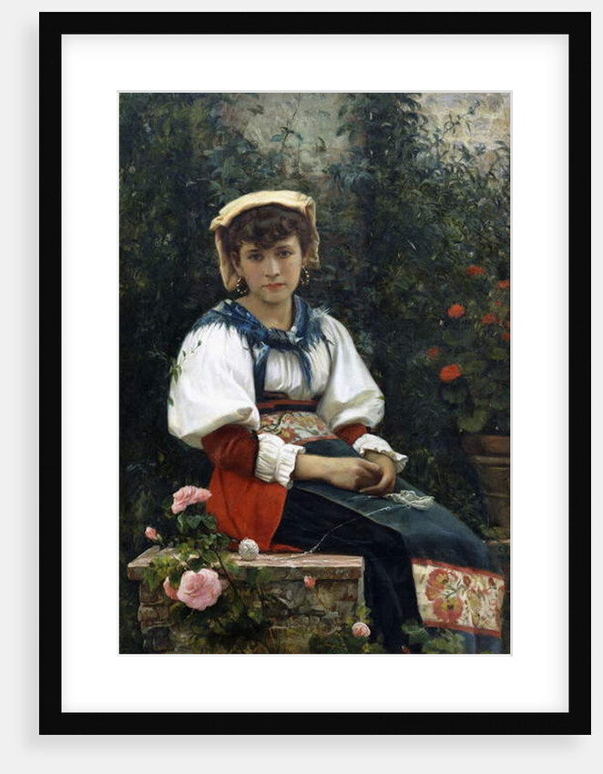 A Tuscan Beauty, 1874 by Giovanni Costa