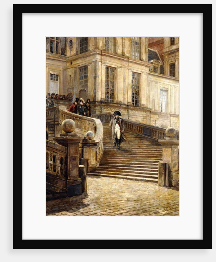 Napoleon's Abdication, c.1890-1899 by Georges Jules Auguste Cain