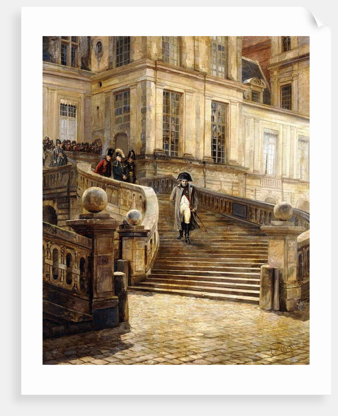 Napoleon's Abdication, c.1890-1899 by Georges Jules Auguste Cain
