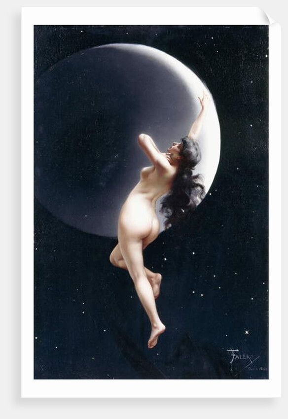 The Moon Nymph, 1883 by Luis Riccardo Falero
