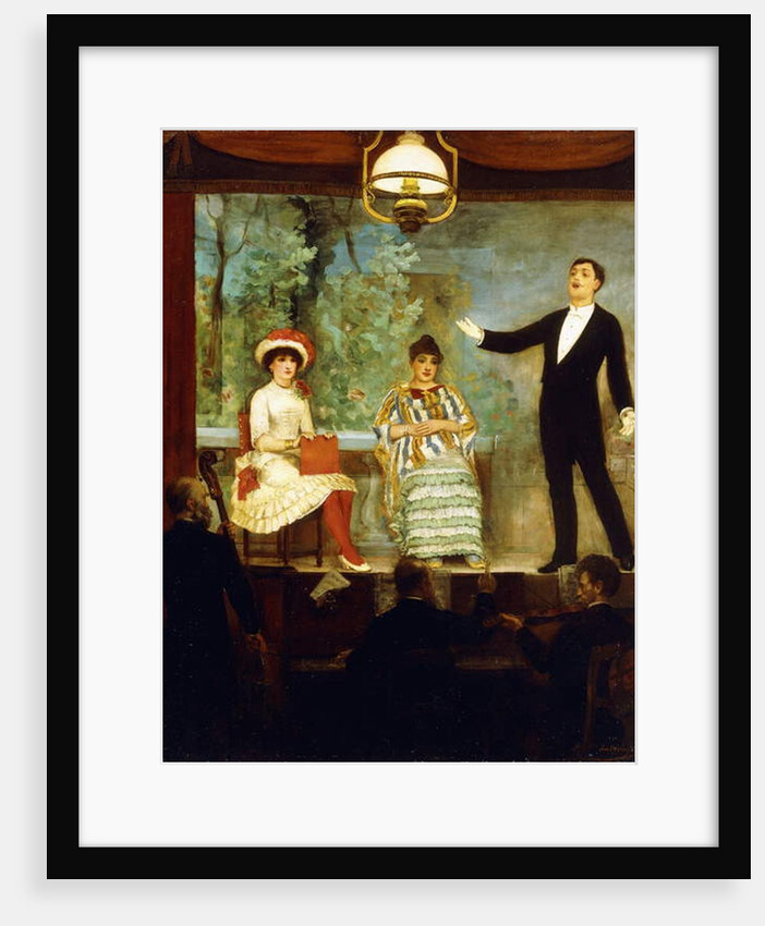 The Music Hall, 1889 by C.A. Paul de la Boulaye