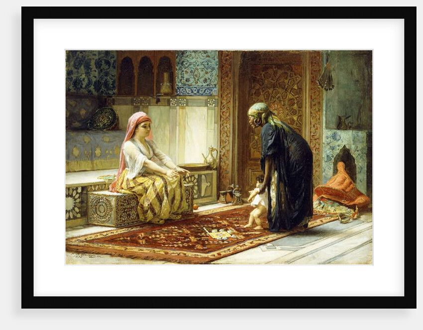 The First Steps, 1878 by Frederick Arthur Bridgman