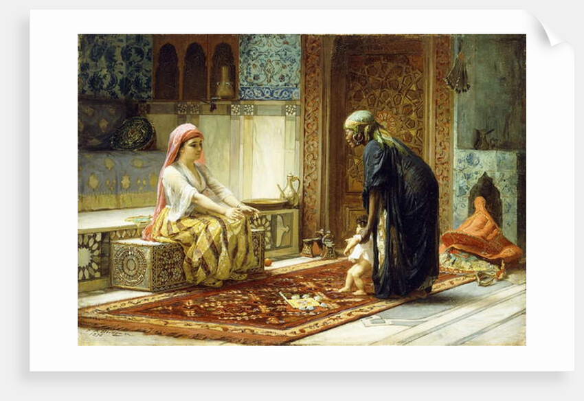 The First Steps, 1878 by Frederick Arthur Bridgman