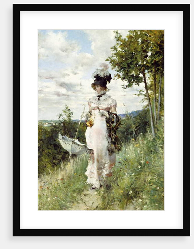 The Summer Stroll, by Giovanni Boldini