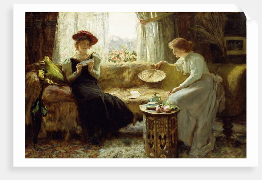 Fortune Telling, 1895 by Francis Sydney Muschamp