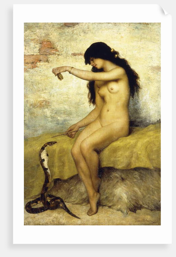 The Snake Charmer by Paul Desire Trouillebert