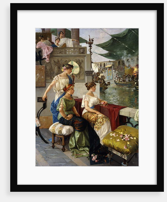 A Roman Spectacle by Blas Olleros y Quintana