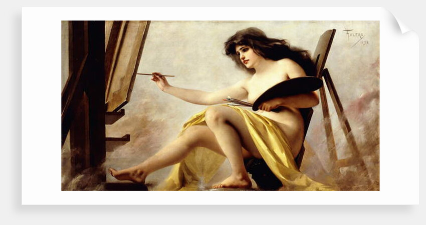 An Allegory of Painting, 1892 by Luis Riccardo Falero