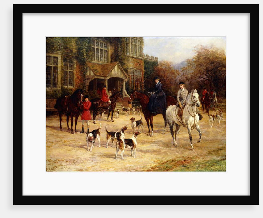 The Meet by Heywood Hardy