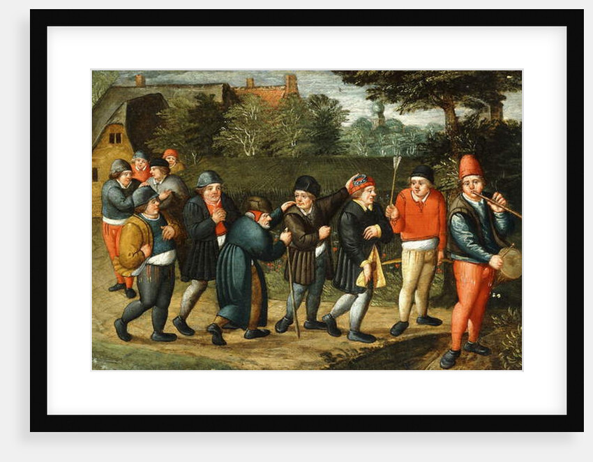 The Groom's Procession by Abel Grimmer or Grimer