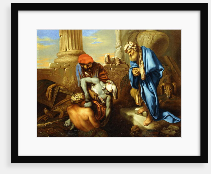 Tobit Burying the Dead in Defiance of the Orders of Sennacherib by Giovanni Francesco Castiglione