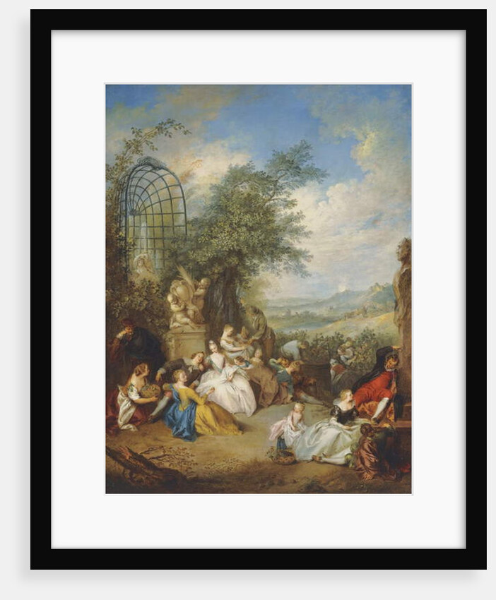 A Fete Champetre during the Grape Harvest by Jean-Baptiste Joseph Pater