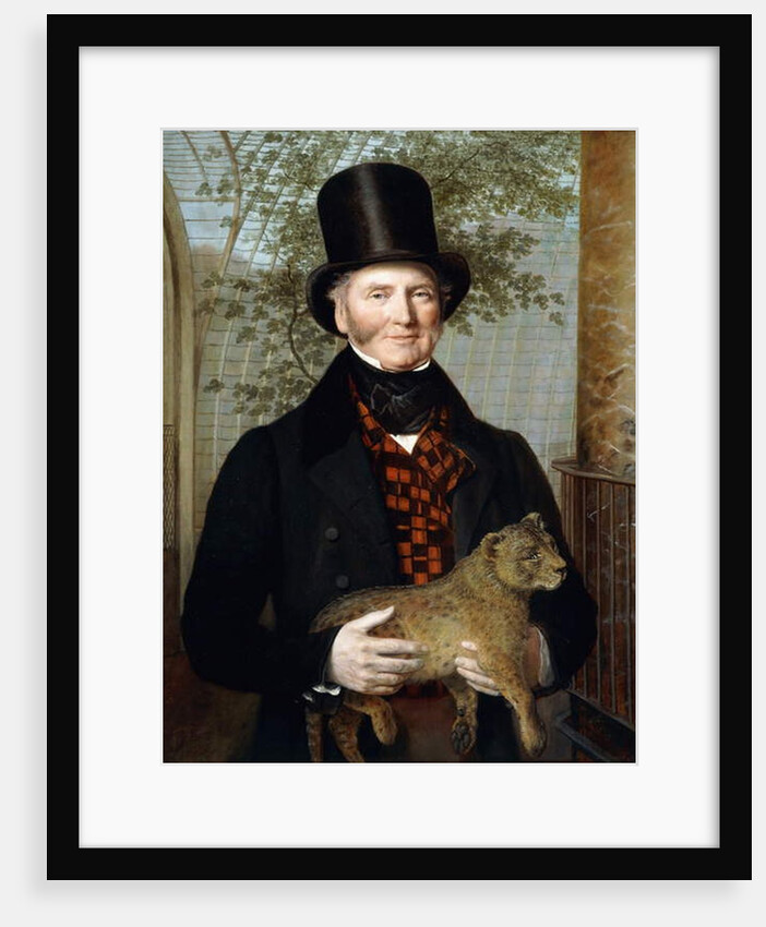 Portrait of Edward Cross by Jacques-Laurent Agasse