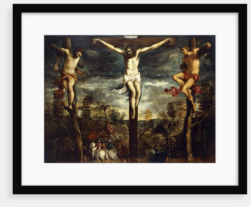 The Crucifixion, 1554-55 by Jacopo Robusti Tintoretto