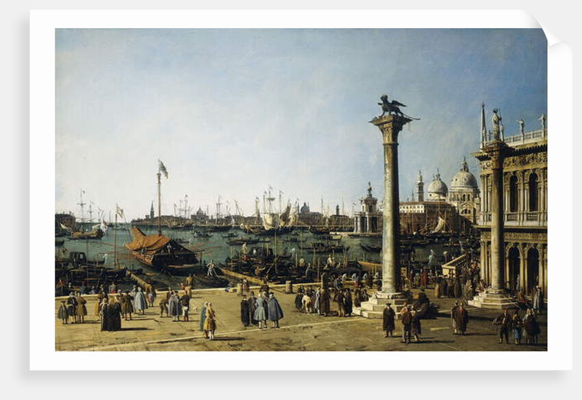 The Bacino di S. Marco, Venice by Canaletto